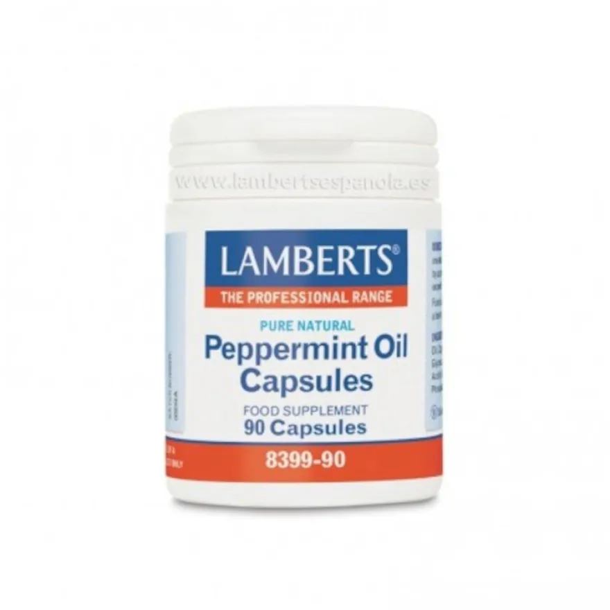 Lamberts Aceite de Hojas de Menta 50 mg 90 Cápsulas