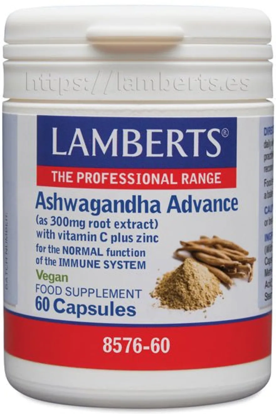 Lamberts Ashwagandha Advance 60 Cápsulas