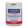 Lamberts Astaxantina 8 mg con Vitamina E 30 Cápsulas