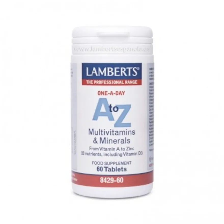 Lamberts A-Z Multivitaminas 60 Cápsulas