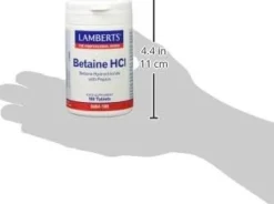 Lamberts Betaina Hcl 324 Mg 180 Tabs
