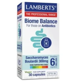 Lamberts Biome Balance Antibiotics Cápsulas 30 ud