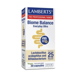 Lamberts Biome Balance Everyday Ultra Probiótico Flora Intestinal 30 Cápsulas