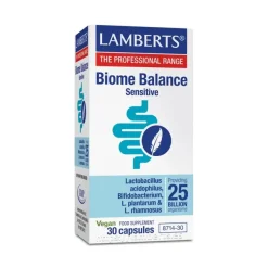 Lamberts Biome Balance Sensitive Probiótico Piel Sensible 30 Cápsulas