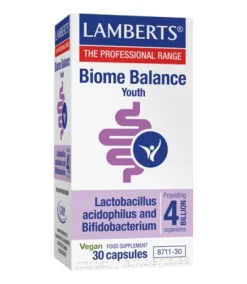 Lamberts Biome Balance Youth Probiótico Juventud 30 Cápsulas