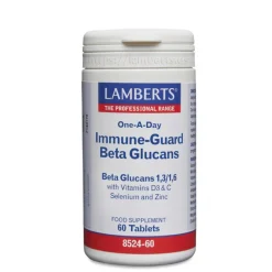 Lamberts Complejo de Beta Glucanos 60 Cápsulas