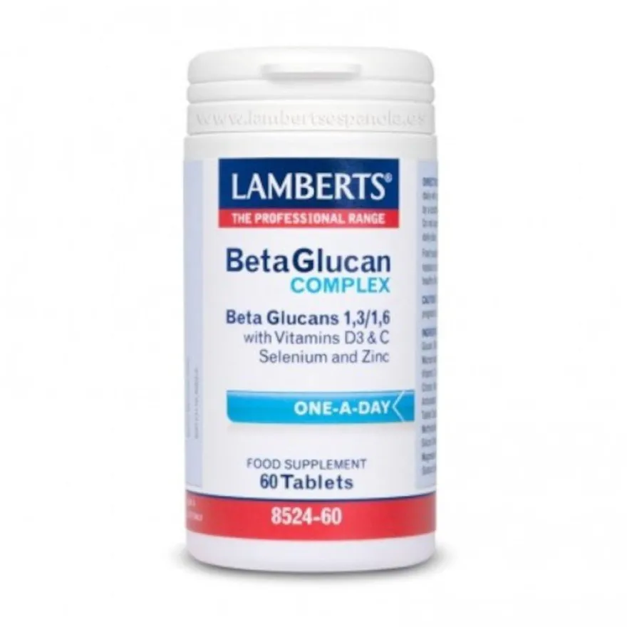Lamberts Complejo de Beta Glucanos 60 Cápsulas