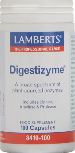 Lamberts Digestizime Enzimas Digestivas 100 Cápsulas