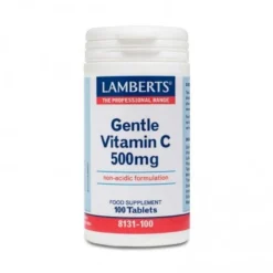 Lamberts Gentle Vitamina C (no ácida) 500 mg 100 Comprimidos