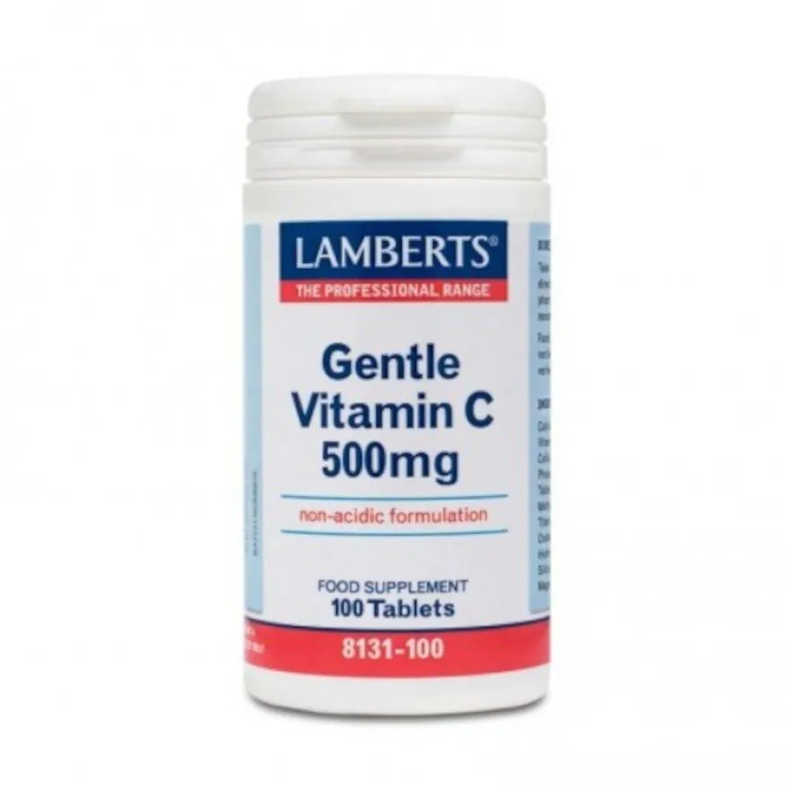 Lamberts Gentle Vitamina C (no ácida) 500 mg 100 Comprimidos