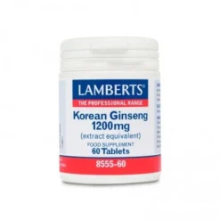 Lamberts Ginseng Coreano 1200 mg 60 Cápsulas