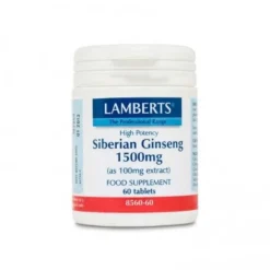 Lamberts Ginseng Siberiano 1500 mg 60 Comprimidos