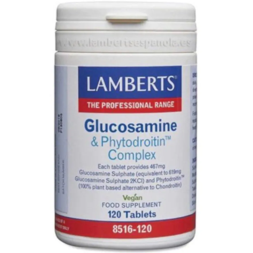 Lamberts Glucosamine & Phytodroitin Complex 120 Tabletas