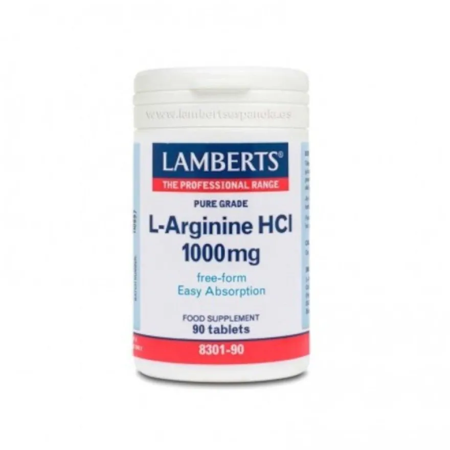 Lamberts L-Arginina 1000 mg 90 Comprimidos