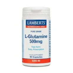 Lamberts L-Glutamina 500 mg 90 Cápsulas