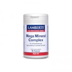 Lamberts Mega Mineral Complex Aminoquelado 90 Comprimidos