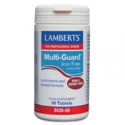 Lamberts Multiguard Iron Free 60 comprimidos