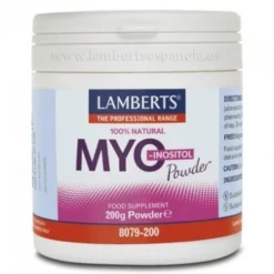 Lamberts Myo Inositol 100% Natural en Polvo 200 g