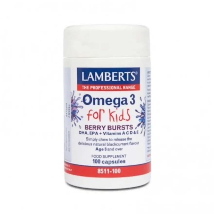 Lamberts Omega 3 For Kids 100 Cápsulas