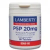 Lamberts P5P 20 mg Piridoxal-5-Fosfato 60 Comprimidos