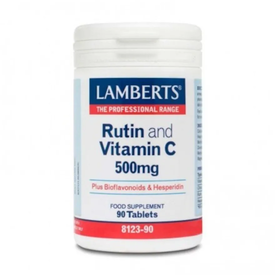 Lamberts Rutin + Vitamina C + Bioflavonoides 90 Comprimidos