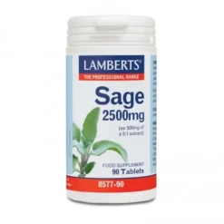 Lamberts Salvia 2500 mg 90 Comprimidos