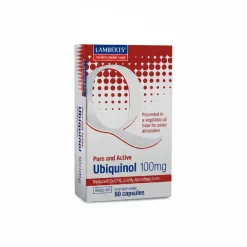 Lamberts Ubiquinol 100 mg 60 Cápsulas
