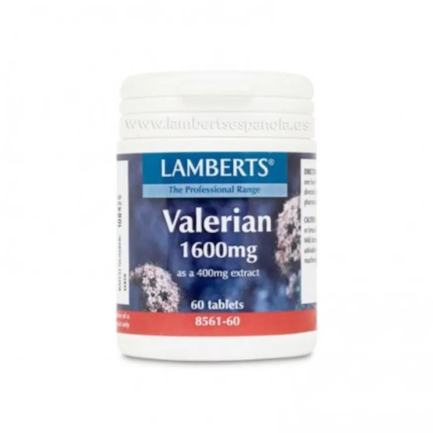Lamberts Valeriana 1600 mg 60 Comprimidos