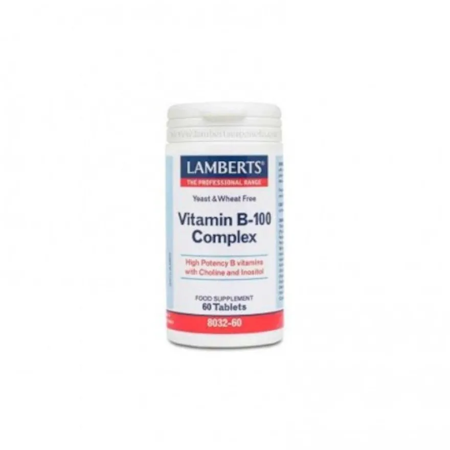 Lamberts Vitamina B-100 Complex 60 Cápsulas