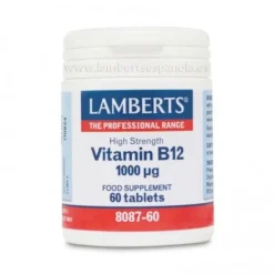 Lamberts Vitamina B12 1000 mcg 60 Comprimidos