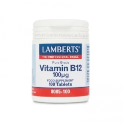 Lamberts Vitamina B12 100 mcg 100 Comprimidos