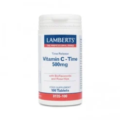 Lamberts Vitamina C Time 500 mg de Liberación Sostenida 100 Comprimidos