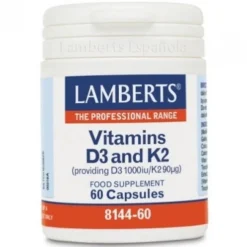 Lamberts Vitamina D3 + K2 60 Comprimidos