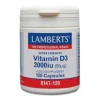 Lamberts Vitamina D 2000 UI 120 Cápsulas