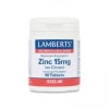 Lamberts Zinc (Citrato) 15 mg 90 Comprimidos