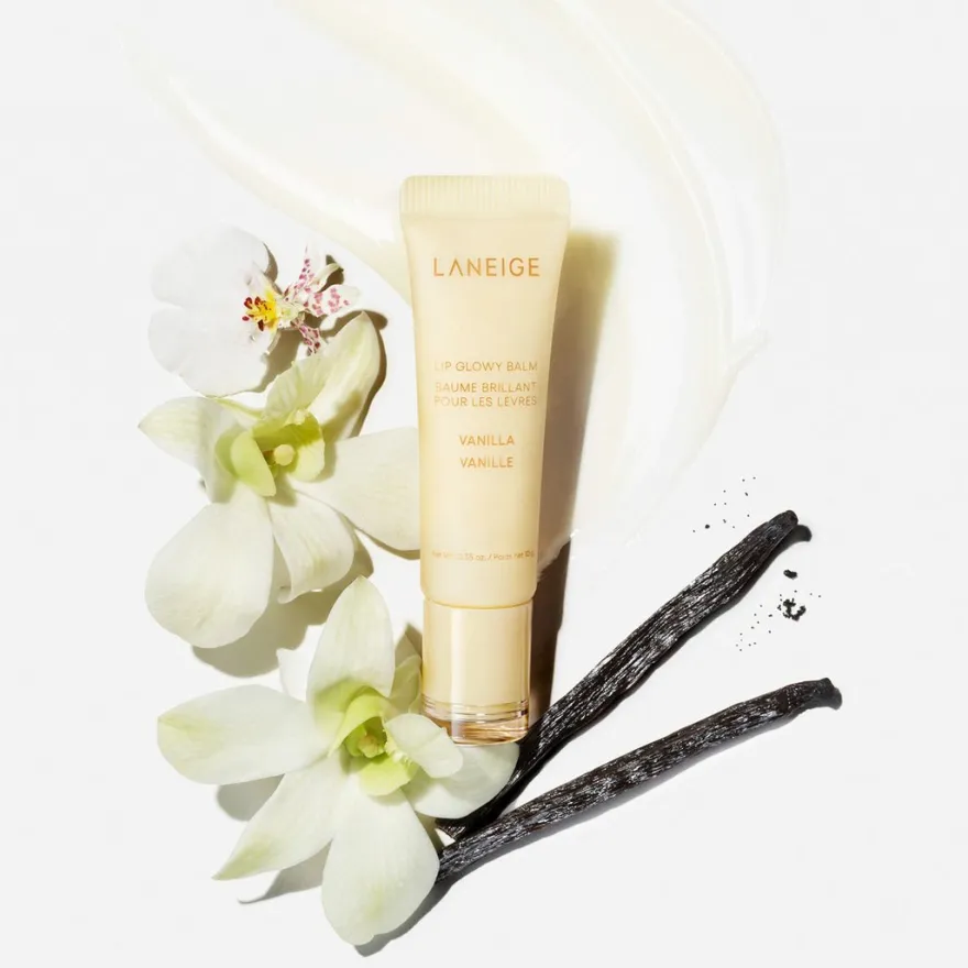 Laneige Lip Glowy Balm Vanilla Flavor 10g