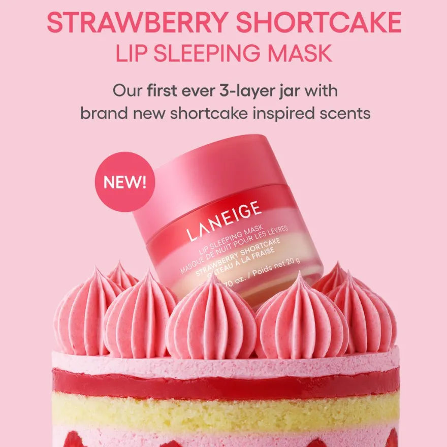 Laneige Strawberry Shortcake Lip Sleeping Mask 20g