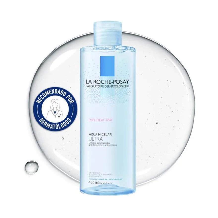 LA ROCHE POSAY Agua Micelar Ultra Piel Reactiva 400ml