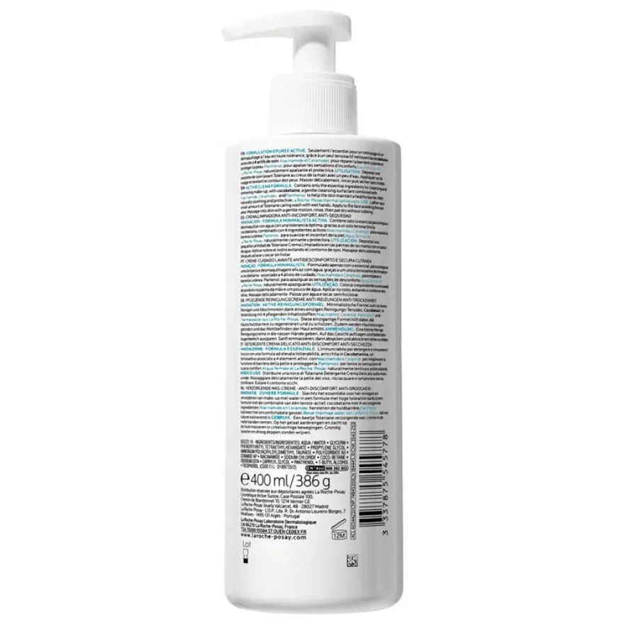 LA ROCHE POSAY Toleriane Crema Limpiadora 400ml