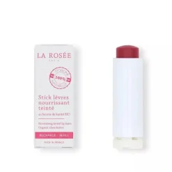 La Rosée Recarga Bálsamo Labial Nutritivo con Color y Manteca de Karité