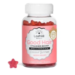 Lashilé Good Hair Vitamines Boost 60 gominolas