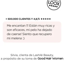 Lashilé Good Hair Women 60 gummies