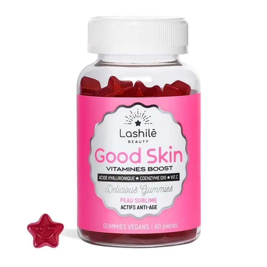 Lashilé Good Skin Vitamines Boost 60 gominolas