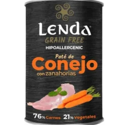 Lenda Lata Grain Free Conejo con Zanahorias 400gr