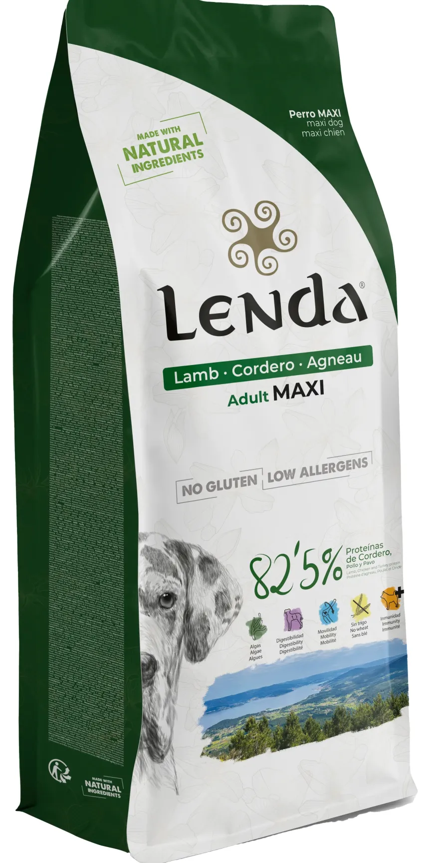 Lenda Perro Adulto Maxi Cordero 12Kg