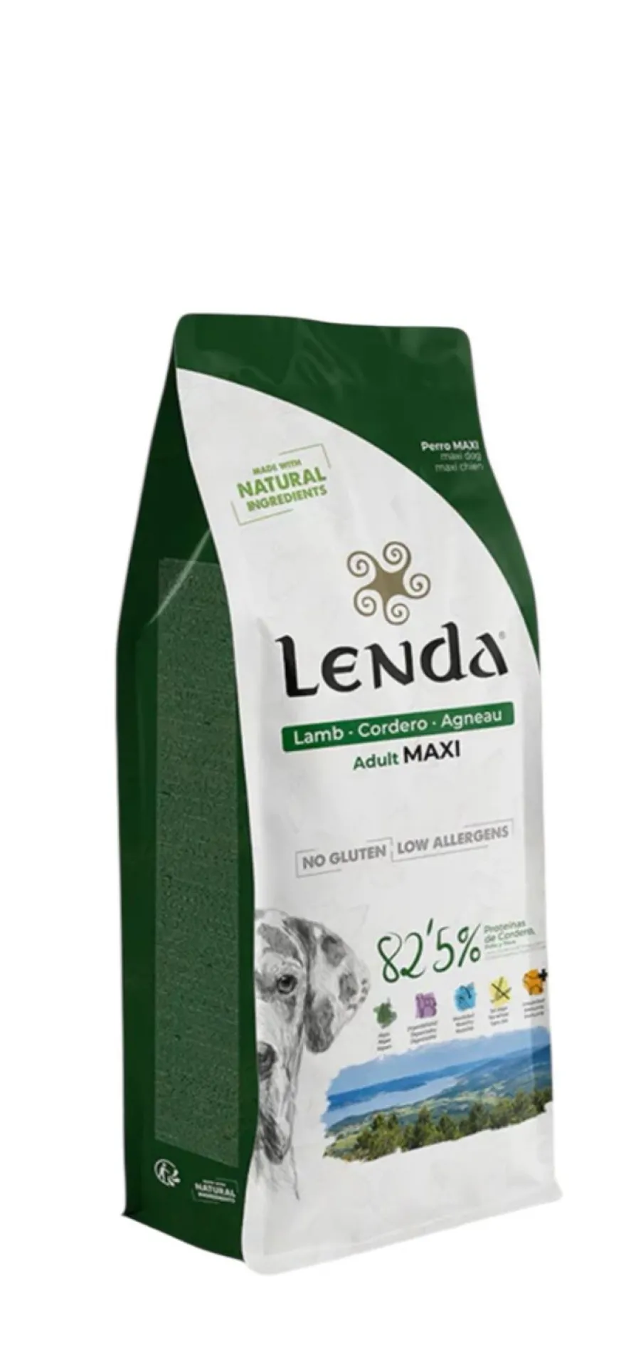 Lenda Perro Adulto Maxi Cordero 12Kg