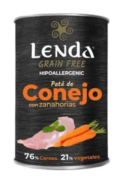Lenda Wet Perro Conejo 12X400Gr
