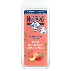 Le Petit Marseillais Gel de Baño Melocotón y Nectarina 650 ml