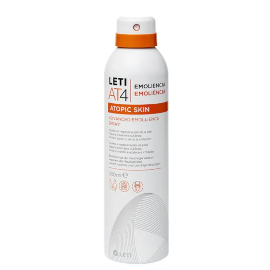 LETI AT4 Advanced Emollience Spray Emoliente Piel Atópica 200 ml