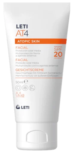 LETI AT4 Crema Facial Piel Atópica SPF 20 50ml